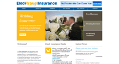 Desktop Screenshot of electinsurance.co.uk