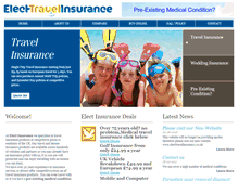 Tablet Screenshot of electinsurance.co.uk